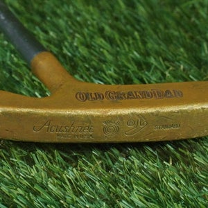 VINTAGE ACUSHNET BULLS EYE "OLD GRAND DAD" BLADE PUTTER 35 CENTER SHAFTED LH RH