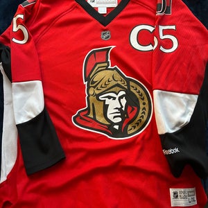 Erik Karlsson Large/Extra Large Reebok (Used) Jersey
