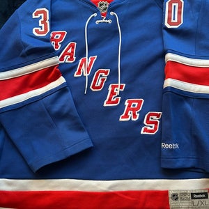 Henrik Lundqvist Large/Extra Large Reebok (Used) Jersey