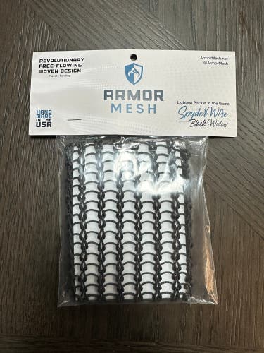Armor Mesh Spyder Wire Black