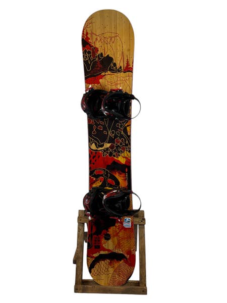 154cm Sims Protocol Snowboard W/ Sims Bindings | SidelineSwap