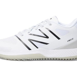 New Balance FreezeLX V4 Turf FREEZTW4 Men's Size 11 White Lacrosse Shoes LR2089