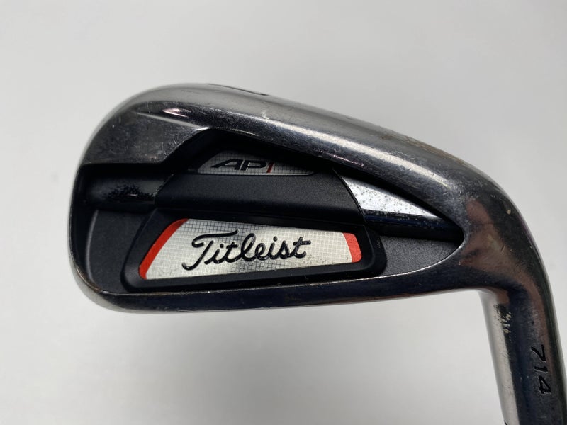 Titleist 714 AP1 Single 7 Iron True Temper XP 95 R300 Regular Steel Mens RH