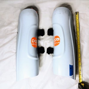 Ski Racing SL Shin Guards – POC Race Stuff – White 16”