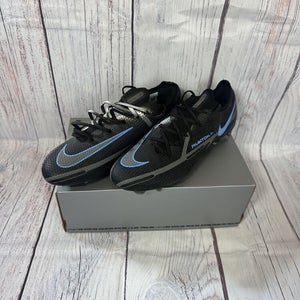 Nike Phantom GT2 Elite FG Black Iron Grey New Cleats CZ9890-004 - Men's Size 10