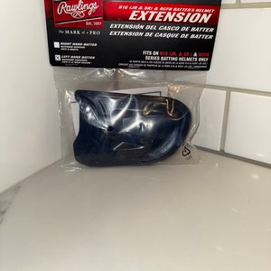 Rawlings Universal Batting Jaw Guard Helmet Extension for Left Handed Batter