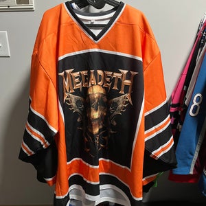 MEGADETH XL HOCKEY JERSEY