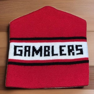 Vintage Green Bay Gamblers Hockey USHL Beanie Hat Winter Cap