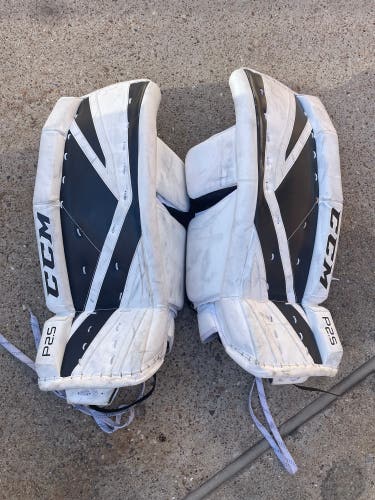 24”+1 CCM (Used) Premier P2.5 Goalie Leg Pads