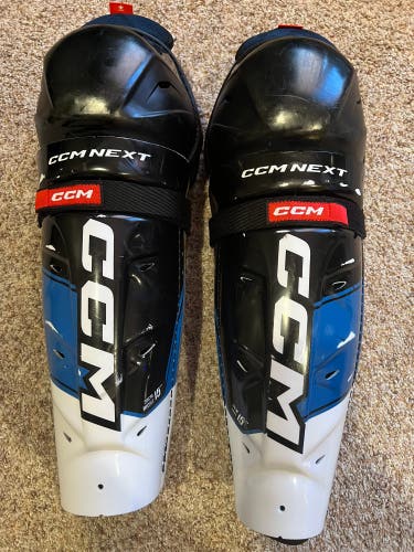 CCM Next Shin Pads, Senior 15”