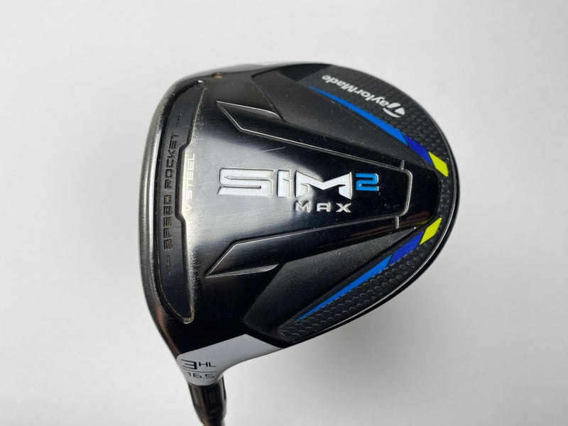 Taylormade SIM2 MAX 3 Fairway Wood 16.5* Fujikura Ventus 5-R Regular Graphite LH