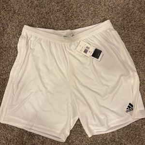 (2) Adidas XL Soccer Shorts New with Tags