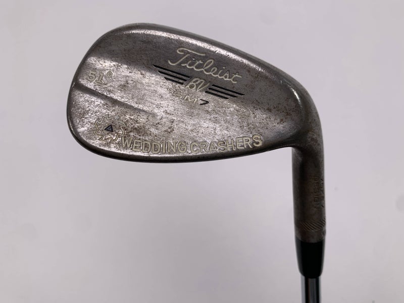 Titleist Vokey SM7 Raw Tour Issue Gap Wedge GW 12* 8 F DG Tour Issue Stiff RH