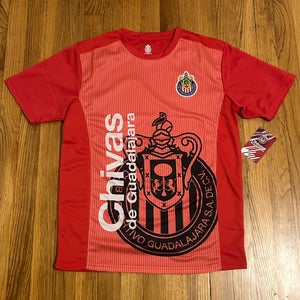Chivas Replica Soccer Jersey Icon Sports Red Size Men’s Medium