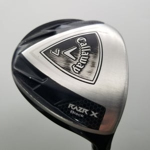 2011 CALLAWAY RAZR X BLACK 7 WOOD 21* LADIES GRAPHITE 50G +HC FAIR