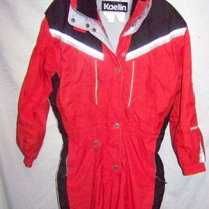 Vintage Kaelin Insulated One Piece Snow Ski Suit, Women's 10