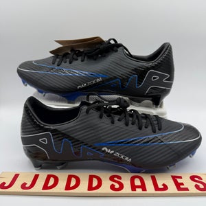 Nike Zoom Vapor 15 Academy MG Soccer Black Hyper Royal DJ5631-040 Men's Size 10  New