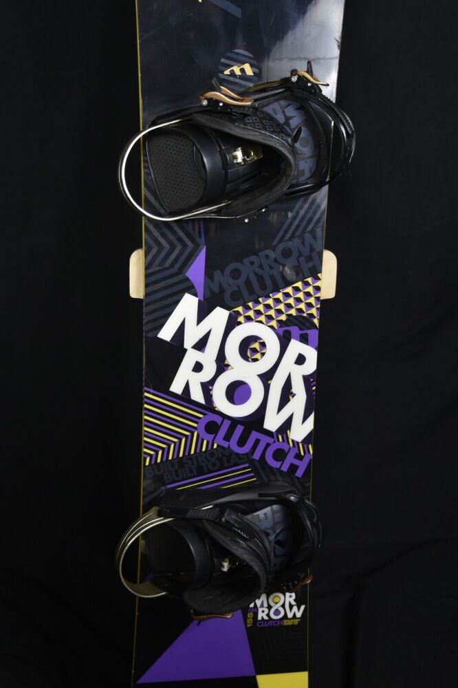 MORROW CLUTCH SNOWBOARD SIZE 155 CM WITH MORROW LARGE BINDINGS