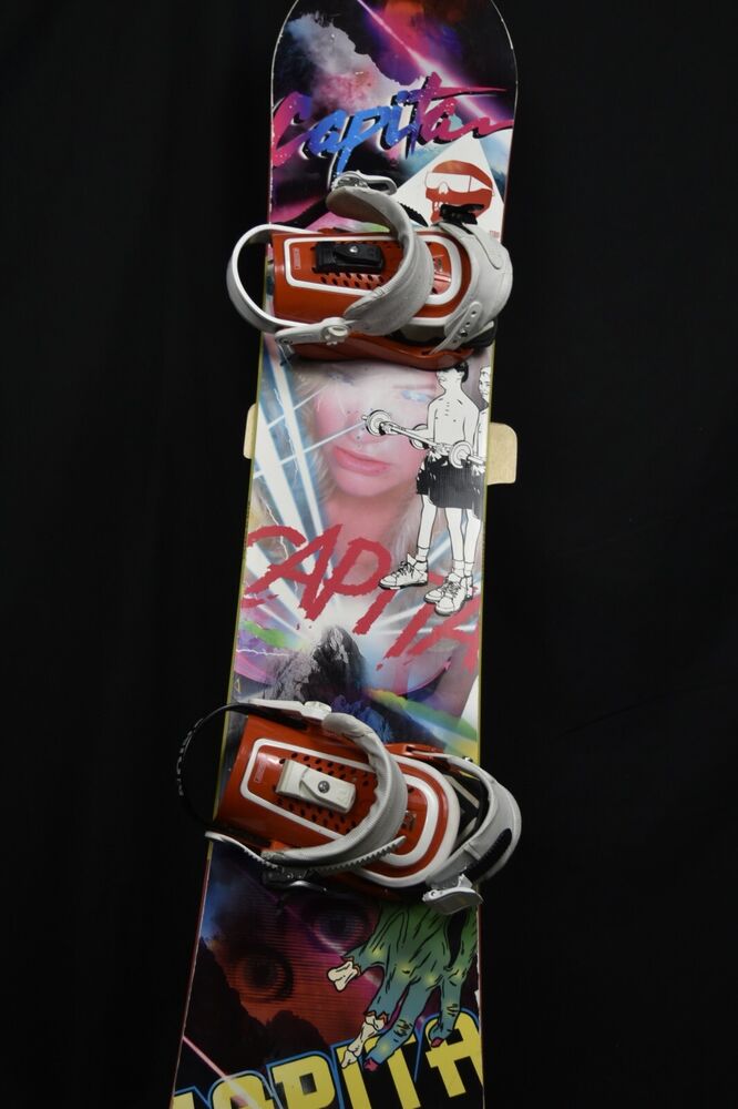 CAPITAN ULTRAFEAR SNOWBOARD SIZE 153 CM WITH FORCE LARGE UNION