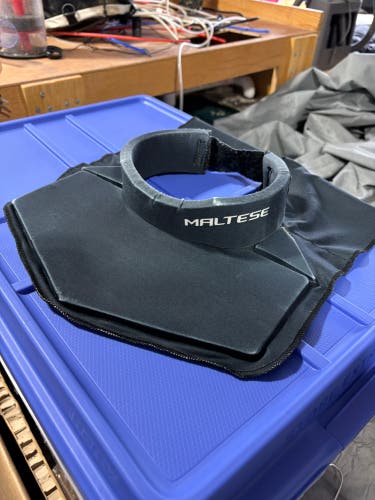 Maltese Hockey Goalie Neck Guard