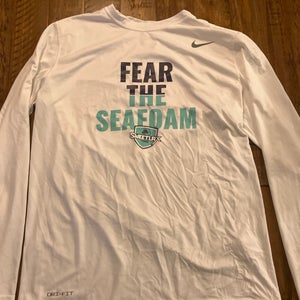 White Men's Nike (New) Dri-Fit Shirt