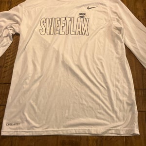 White Men's Nike (New) Dri-Fit Shirt