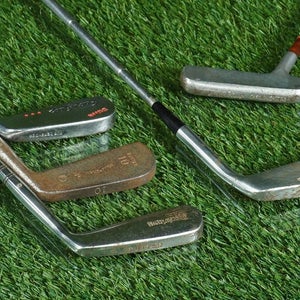 VINTAGE WILSON, SPALDING KROYDON CUP DEFENDER PUTTER LOT 10 IRON PUTTER