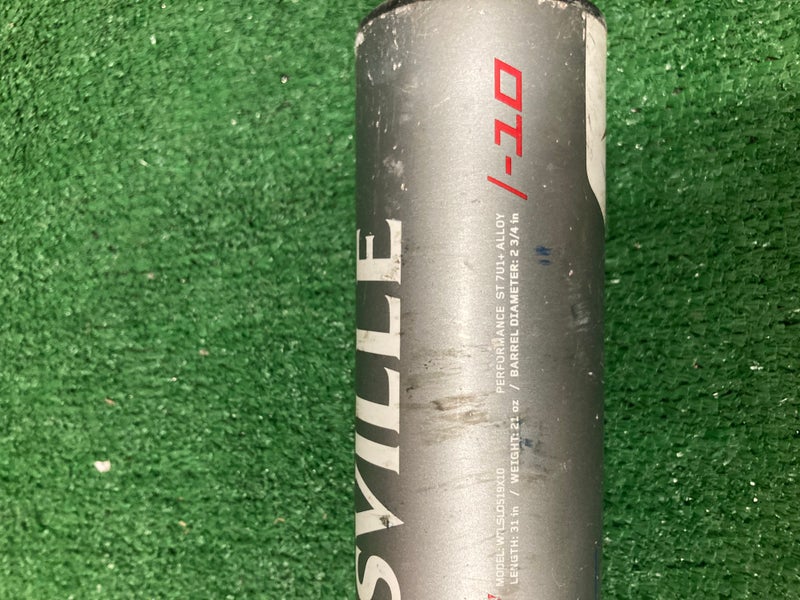 2019 Louisville Slugger Omaha 519 Bat USSSA Certified (-10) Alloy 21 oz 31" (Used)