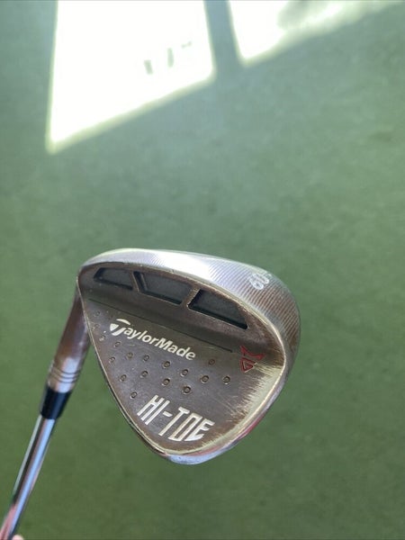 Used LH TaylorMade Milled Grind Hi-Toe 60* Lob Wedge KBS Hi-Rev 2.0 Steel