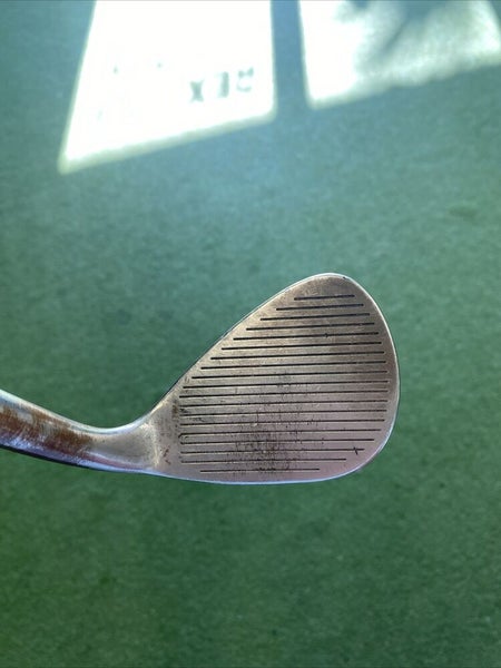 Used LH TaylorMade Milled Grind Hi-Toe 60* Lob Wedge KBS Hi-Rev 2.0 Steel