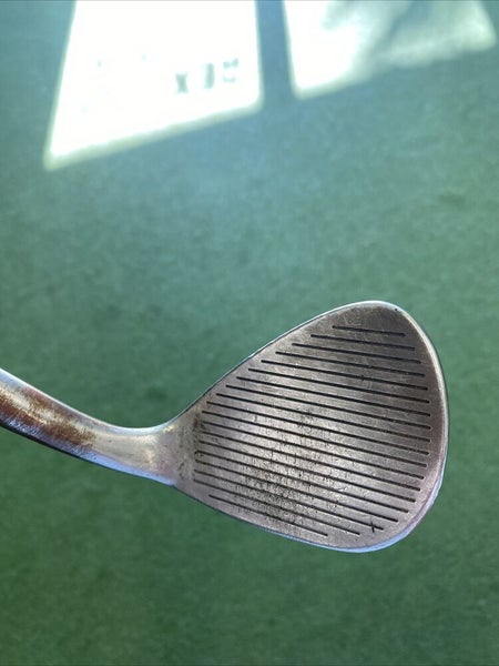 Used LH TaylorMade Milled Grind Hi-Toe 60* Lob Wedge KBS Hi-Rev 2.0 Steel