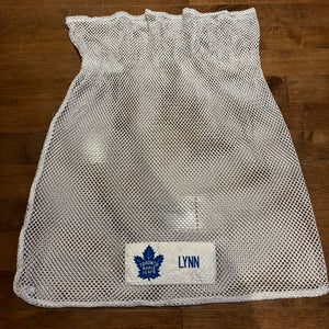 Toronto Maple Leafs Pro Stock Laundry Bag White
