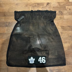 Toronto Maple Leafs Pro Stock Laundry Bag Black #46