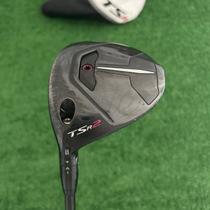 LH Titleist TSr2 15 Degree Fairway 3 Wood w Headcover / Regular