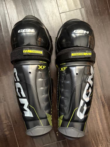 New CCM Tacks XF Shin Pads 14”