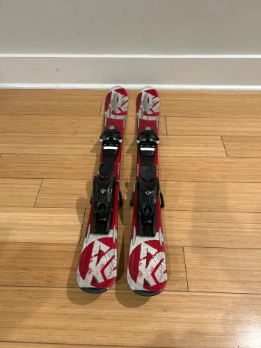 Kid's All Mountain With Bindings (Used) Apache Crossfire Skis