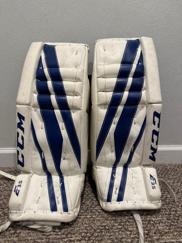 2017 CCM (Used) Extreme Flex E3.5 Goalie Leg Pads