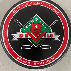 Cardiff Devils puck (EIHL)