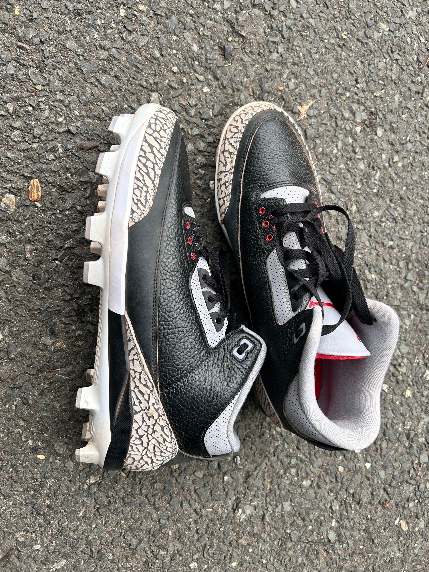 nike air jordan xi baseball & softball shoes