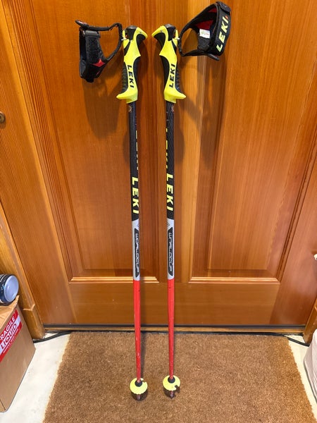 38in (95cm) Racing (Used) World Cup Lite SL Ski Poles