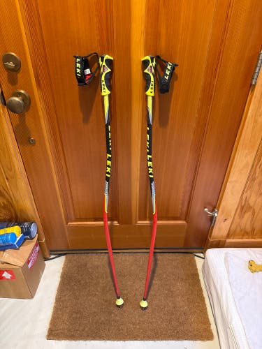 46in (115cm) Leki (Used) World Cup Lite GS Ski Poles