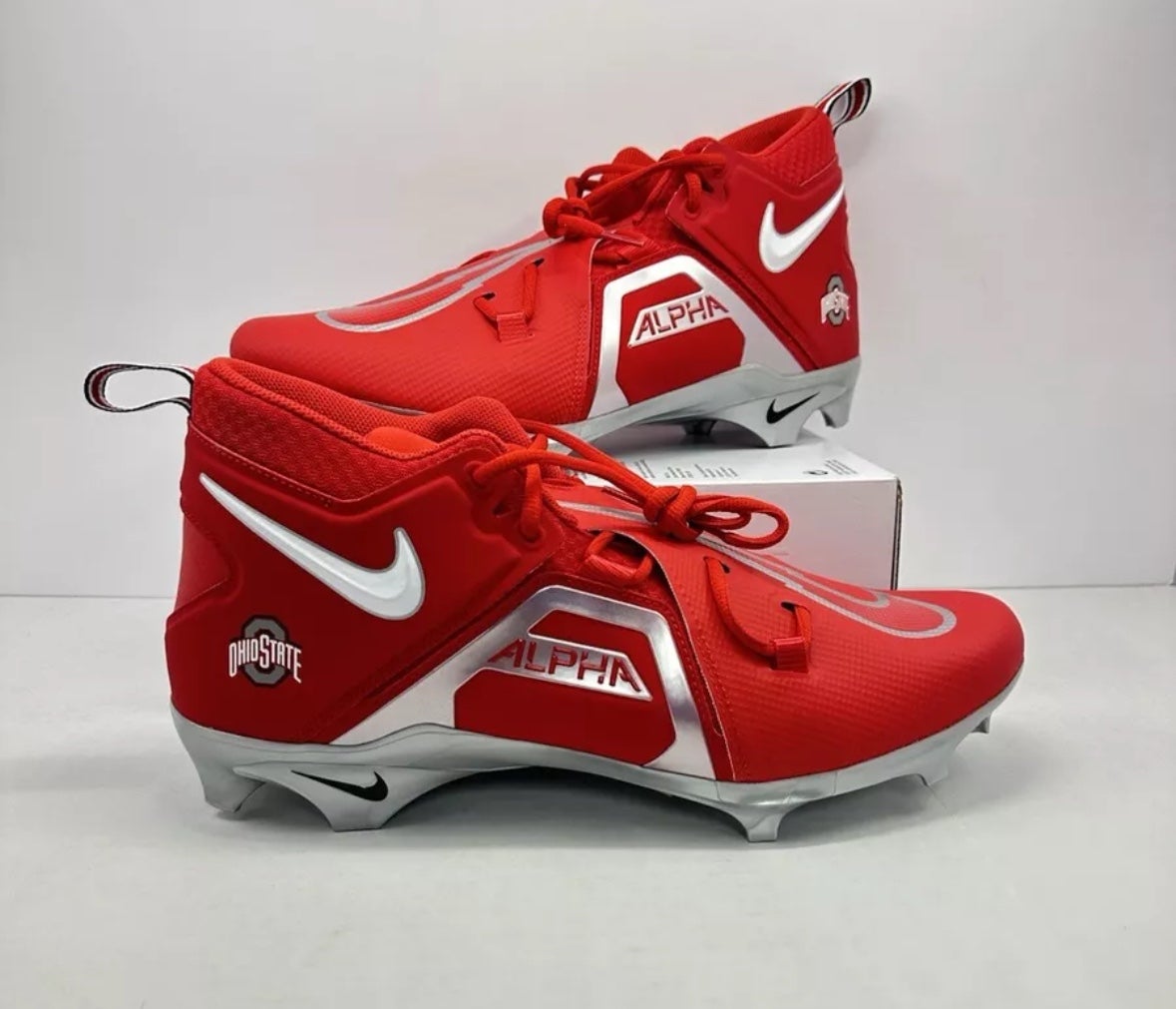 Nike Ohio State PE Alpha Menace Pro 3 Team Issued Football  display picture 1
