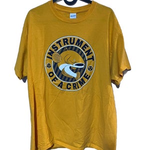 NASHVILLE PREDATORS NHL CATFISH L YELLOW SHORT SLEEVE SHIRT
