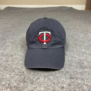 Minnesota Twins Mens Hat Cap Large Fitted Navy Red Baseball MLB Sports Logo