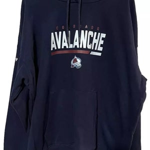 COLORADO AVALANCHE LEVELWEAR 2XL BLUE HOODIE