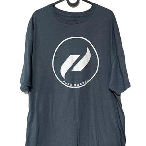 PURE HOCKEY 2XL BLUE GREEN SHORT SLEEVE SHIRT
