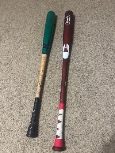 Chandler And Victus Wood Bats