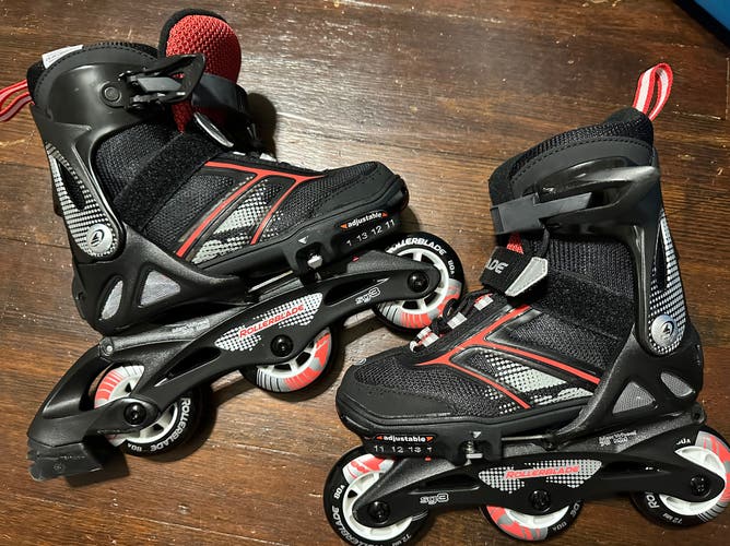 Rollerblade Boys Spitfire Jr. XT Inline Skate Adjustable- Like New