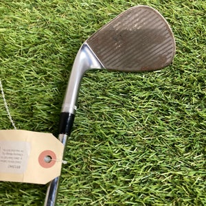 Used Men's Callaway Jaws Raw Full Toe Chrome Wedge Right Handed Stiff Flex 56 Degree Steel Shaft