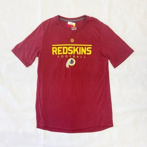 NFL Youth Washington Redskins Short Sleeve Tee Kids XL 18/20 Maroon T-Shirt